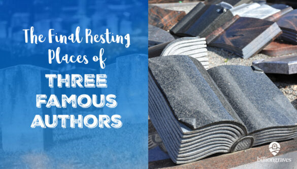 authors, dickens, Verne, Shakespeare, BllionGraves, graves, cemetery, GPS, app