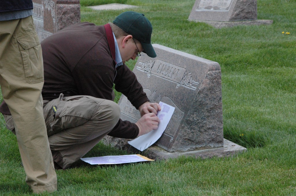Headstone Rubbing